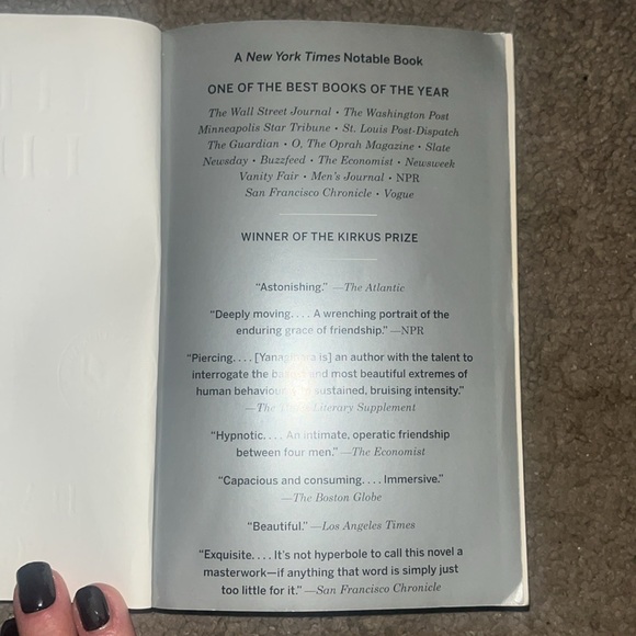 A Little Life By: Hanya Yanagihara - Picture 3 of 4